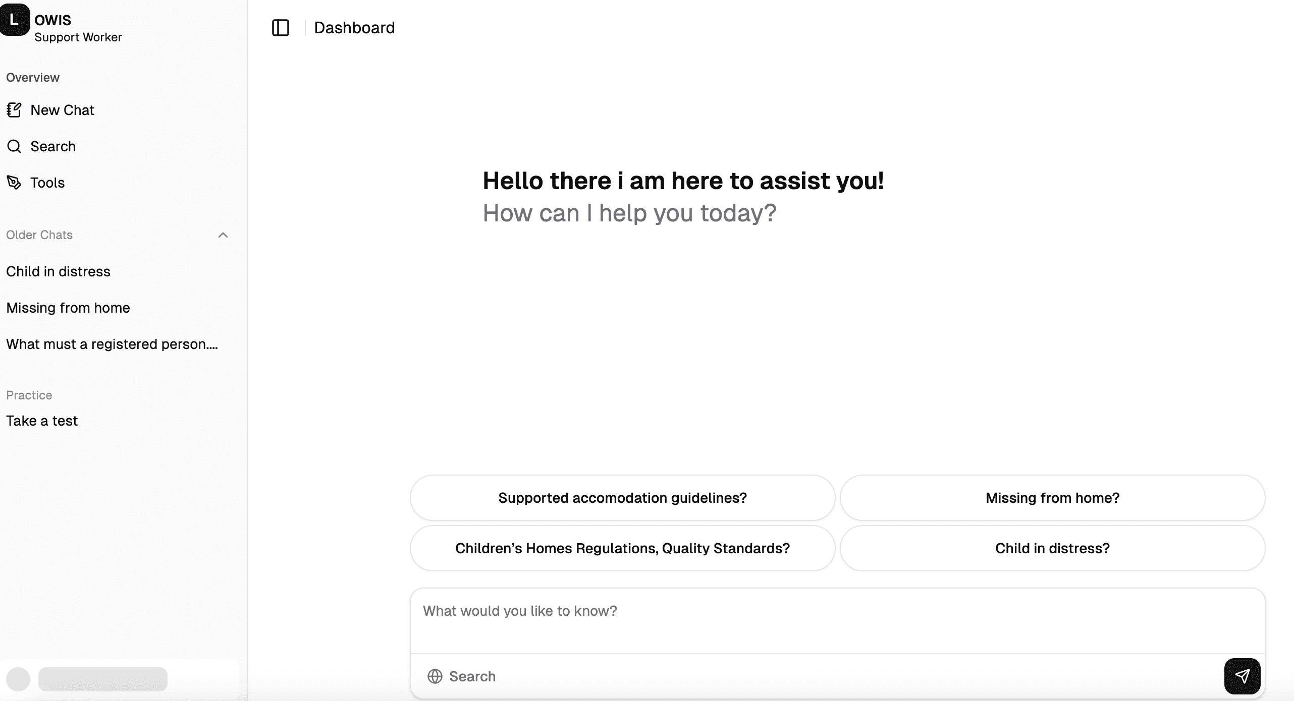 kervah AI Assistant Dashboard